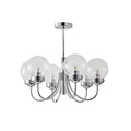 Halden Chrome Chandelier