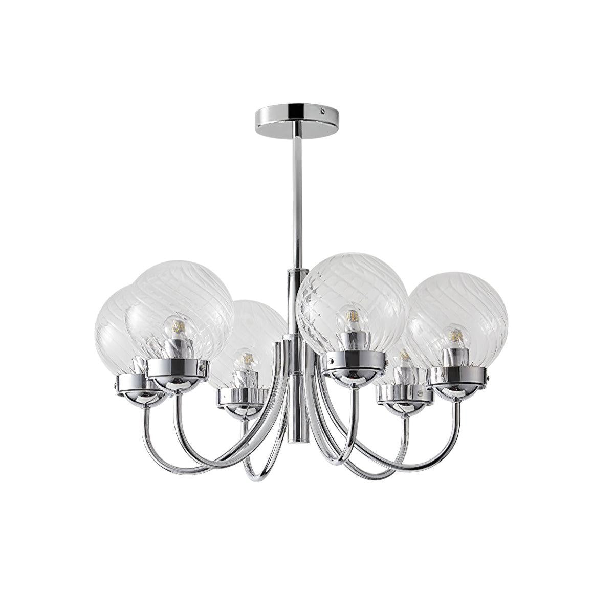 Halden Chrome Chandelier