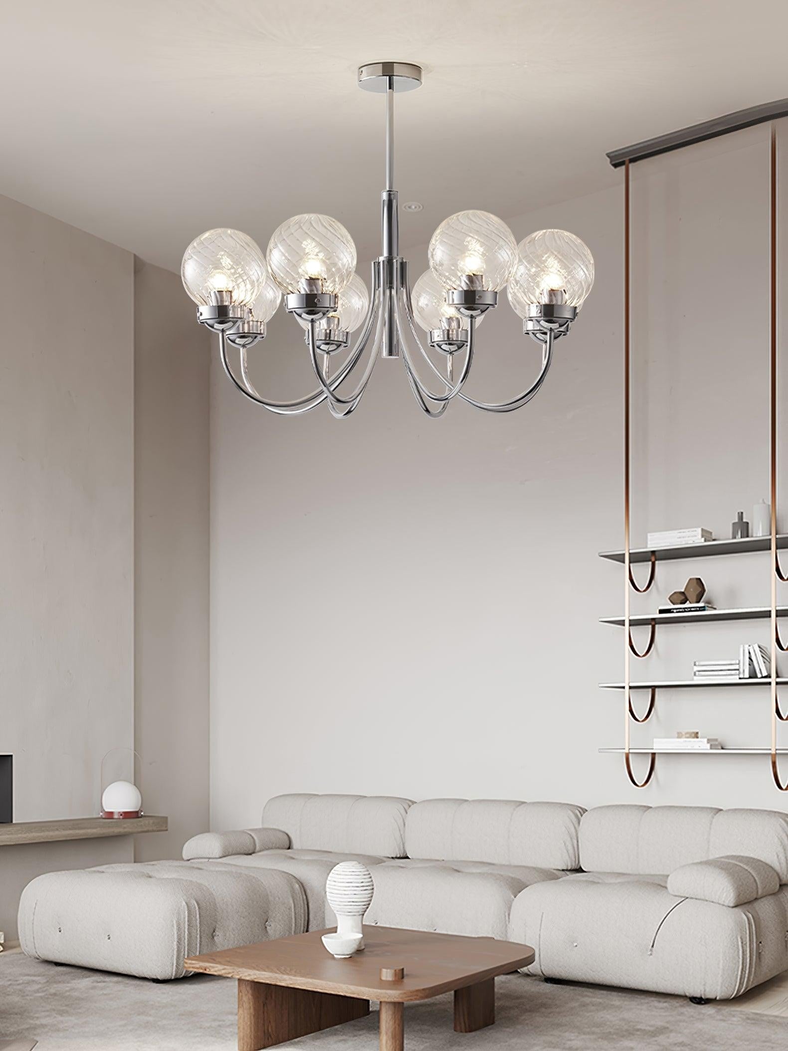 Halden Chrome Chandelier