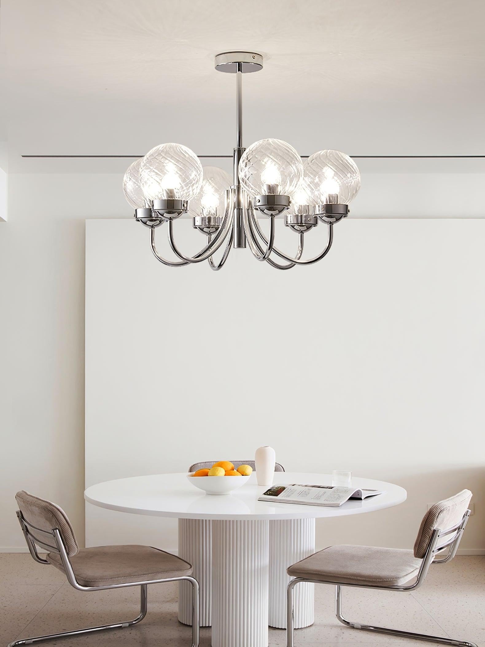 Halden Chrome Chandelier