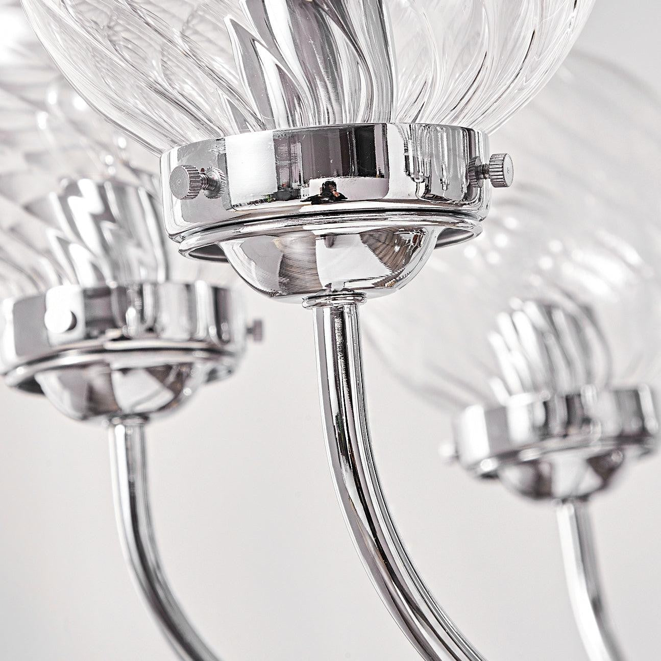 Halden Chrome Chandelier
