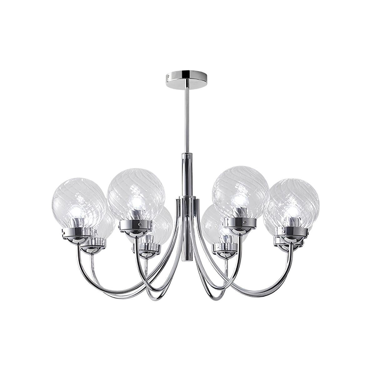 Halden Chrome Chandelier
