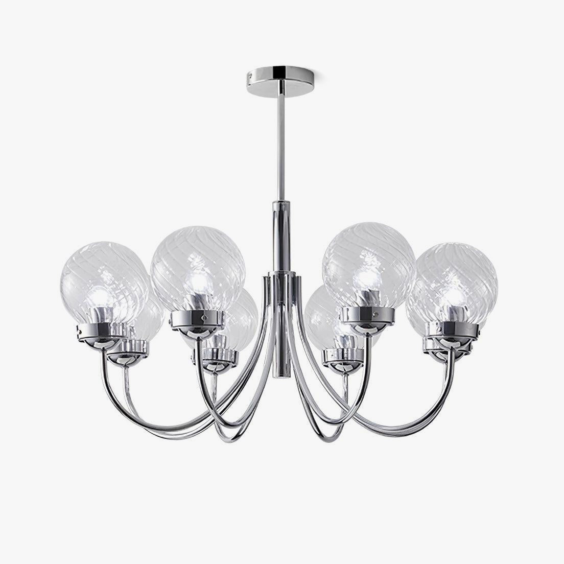 Halden Chrome Chandelier