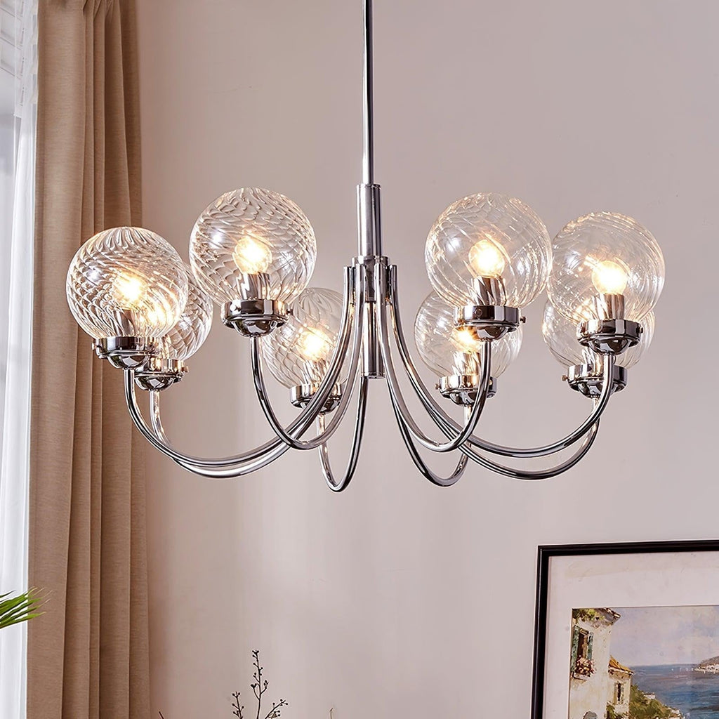 Halden Chrome Chandelier