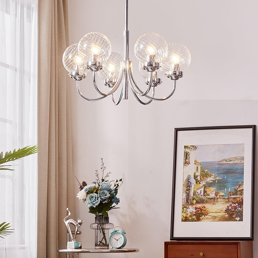 Halden Chrome Chandelier
