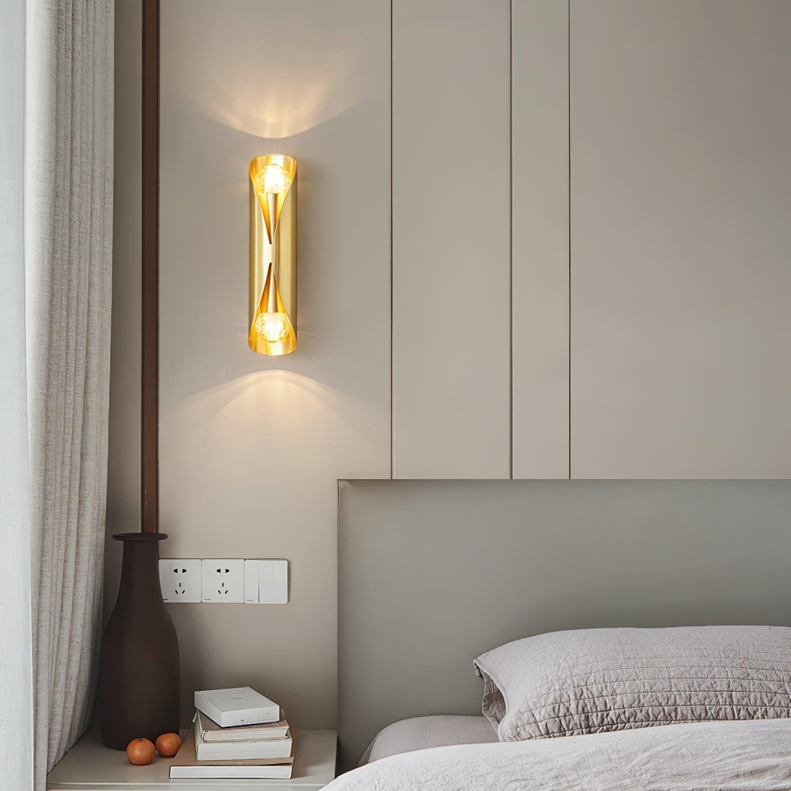 Liora Brass Wall Lamp