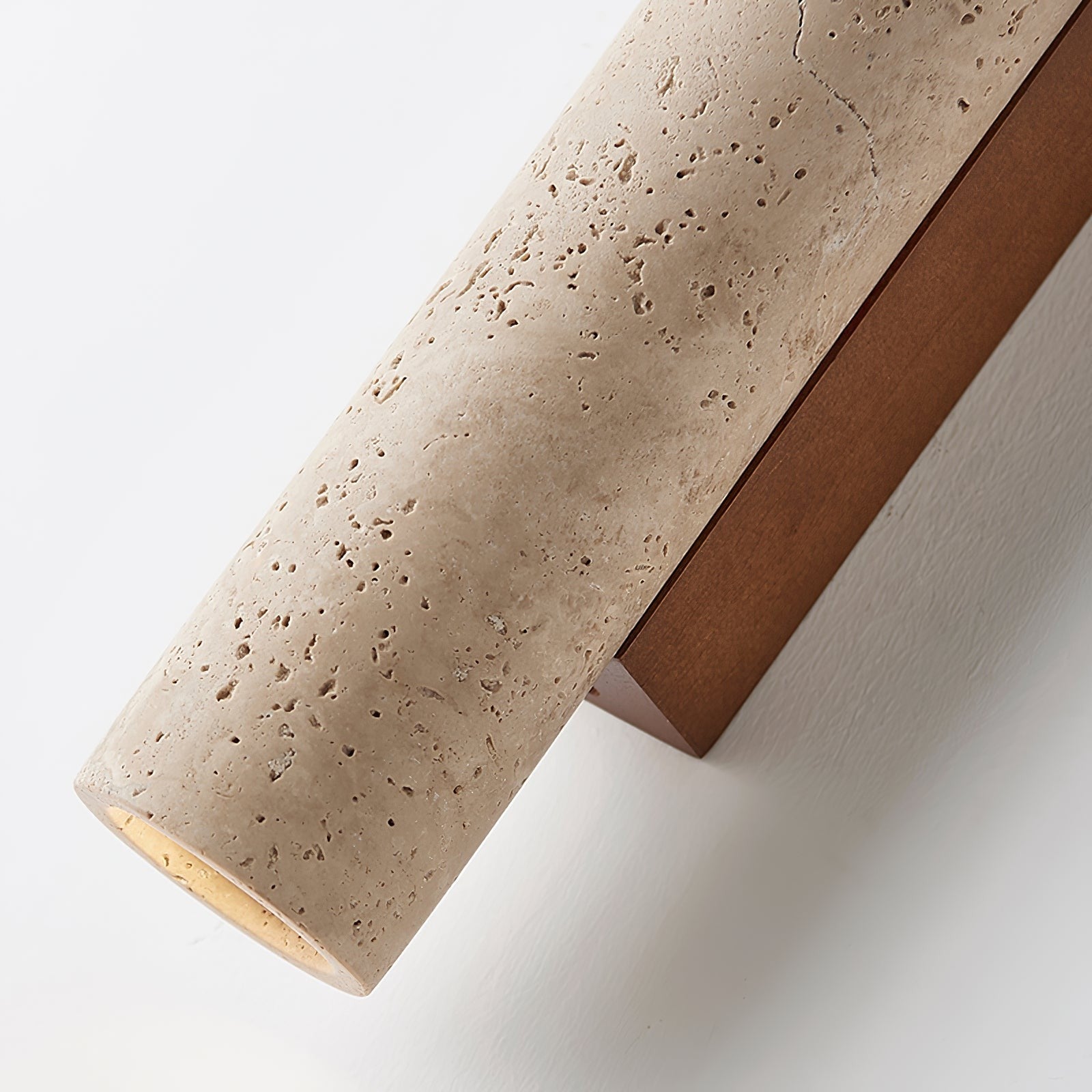 Solara Travertine Wall Lamp