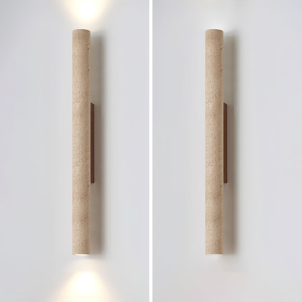 Solara Travertine Wall Lamp