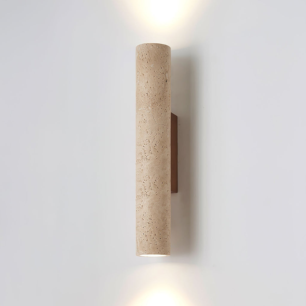 Solara Travertine Wall Lamp