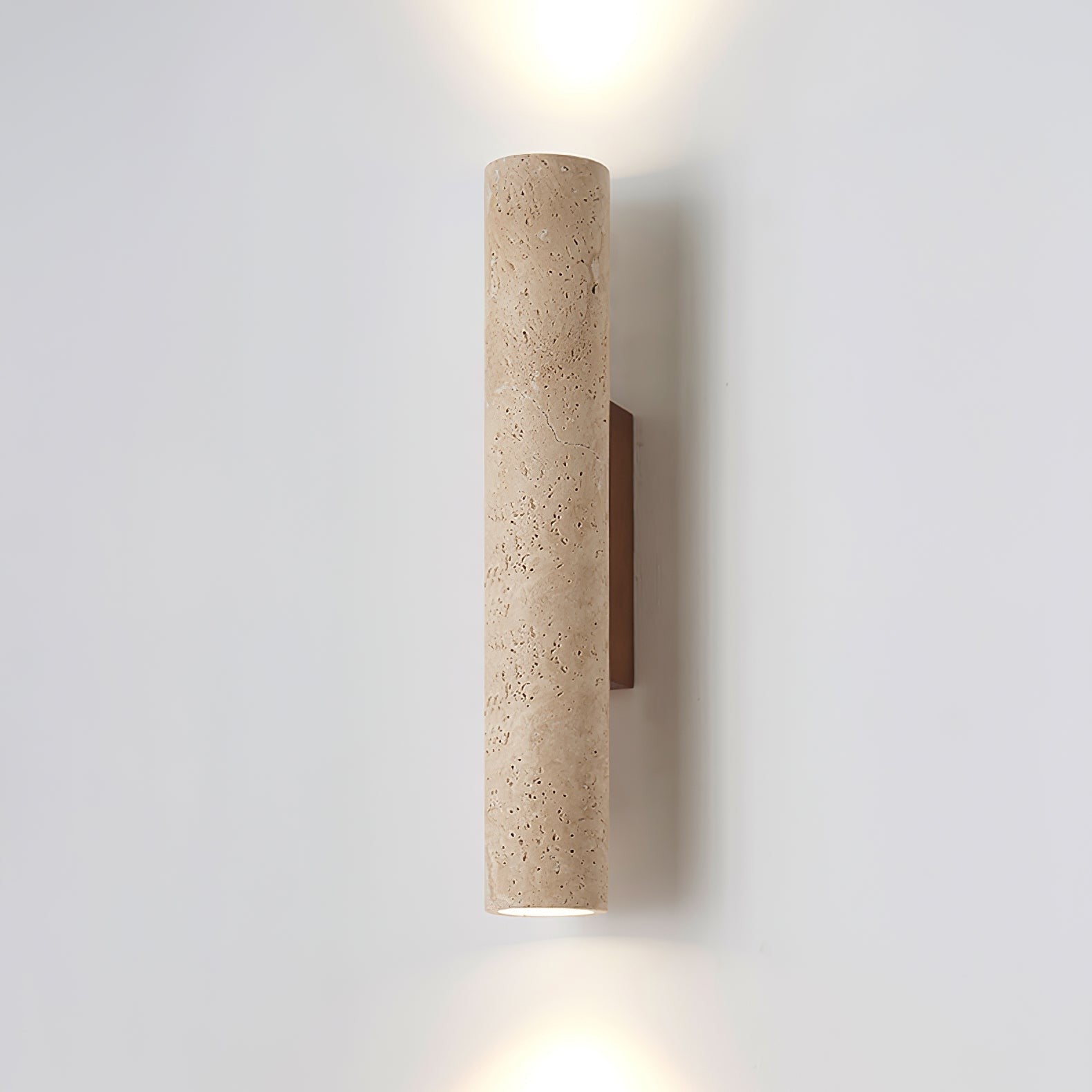 Solara Travertine Wall Lamp