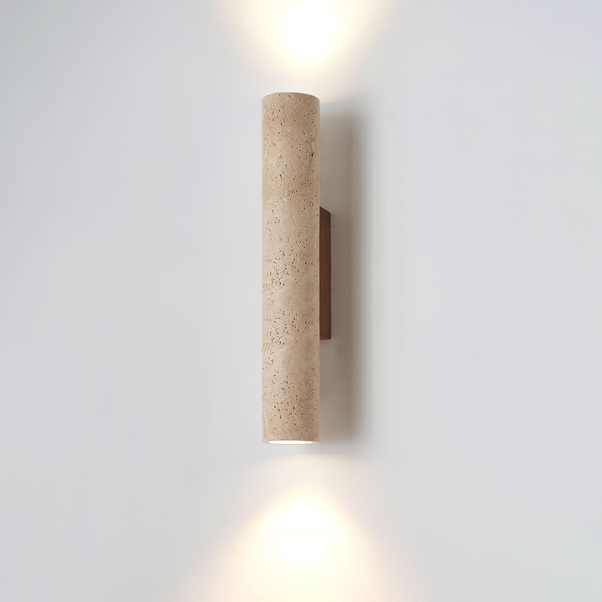 Solara Travertine Wall Lamp