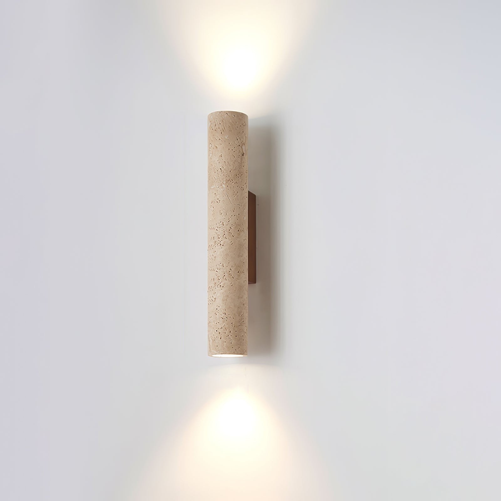 Solara Travertine Wall Lamp