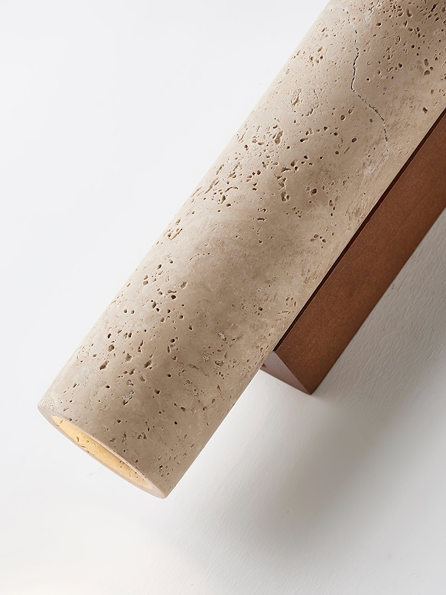 Solara Travertine Wall Lamp