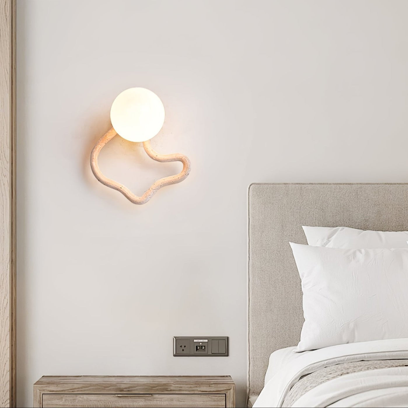Vierra Travertine Sconce
