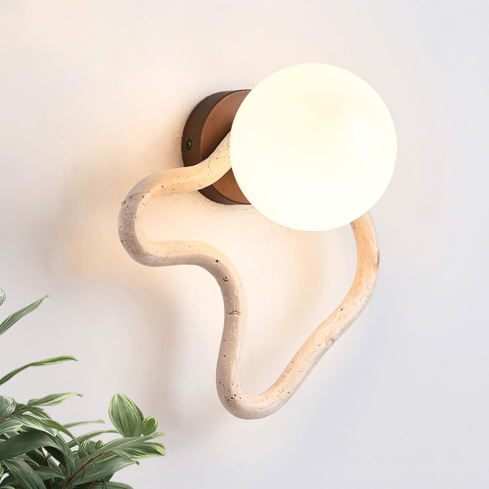 Vierra Travertine Sconce