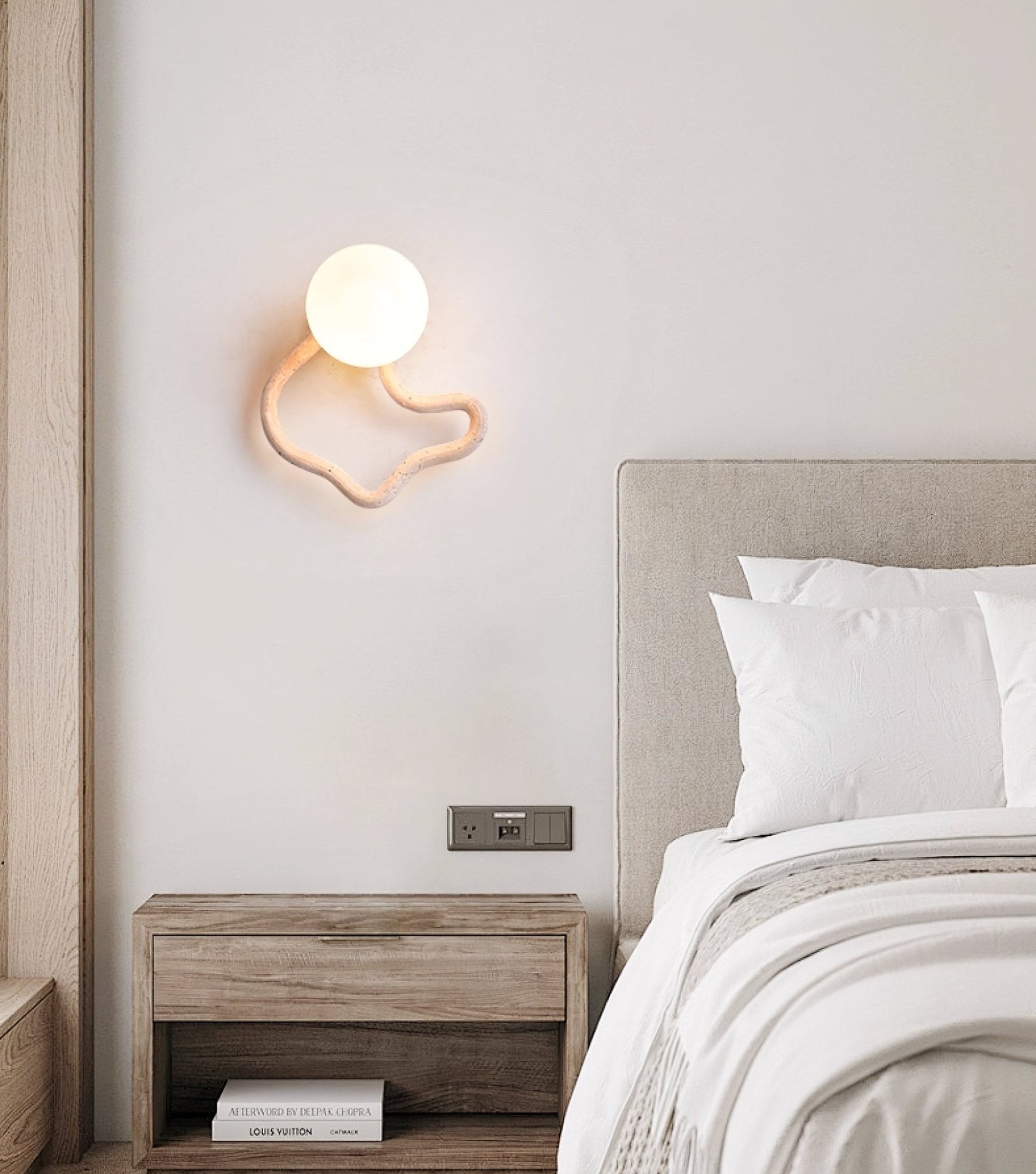 Vierra Travertine Sconce