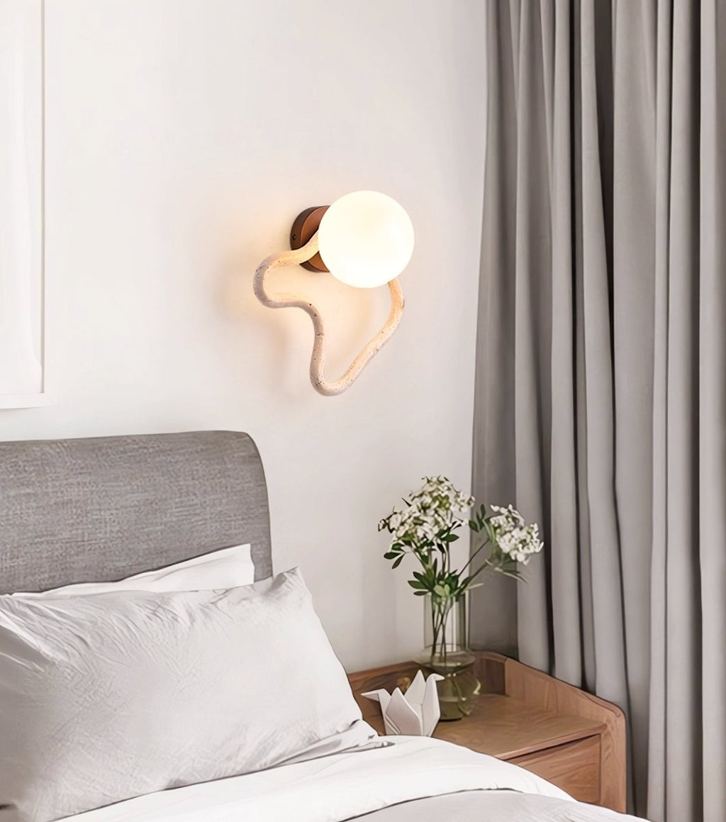 Vierra Travertine Sconce