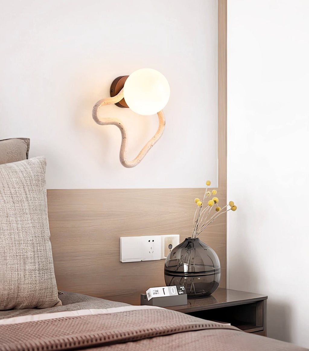 Vierra Travertine Sconce