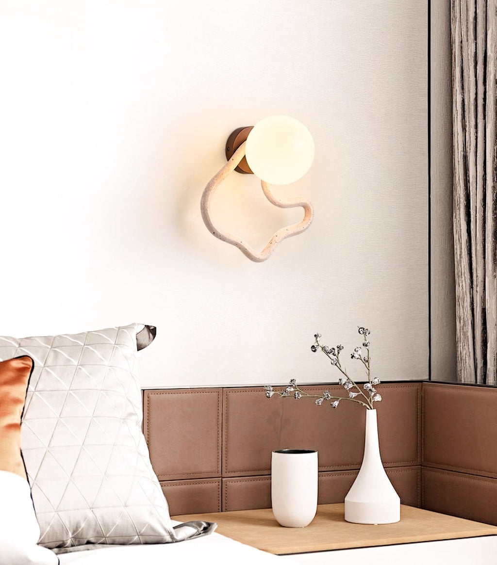 Vierra Travertine Sconce
