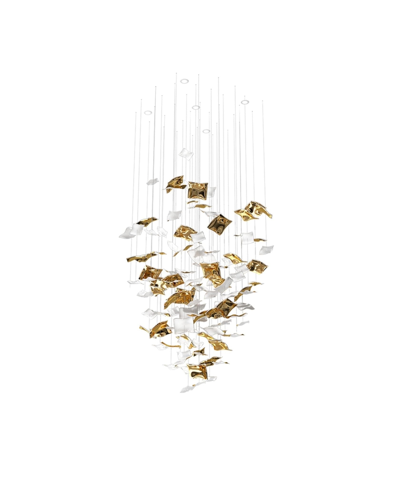 Zephyra Glass Chandelier