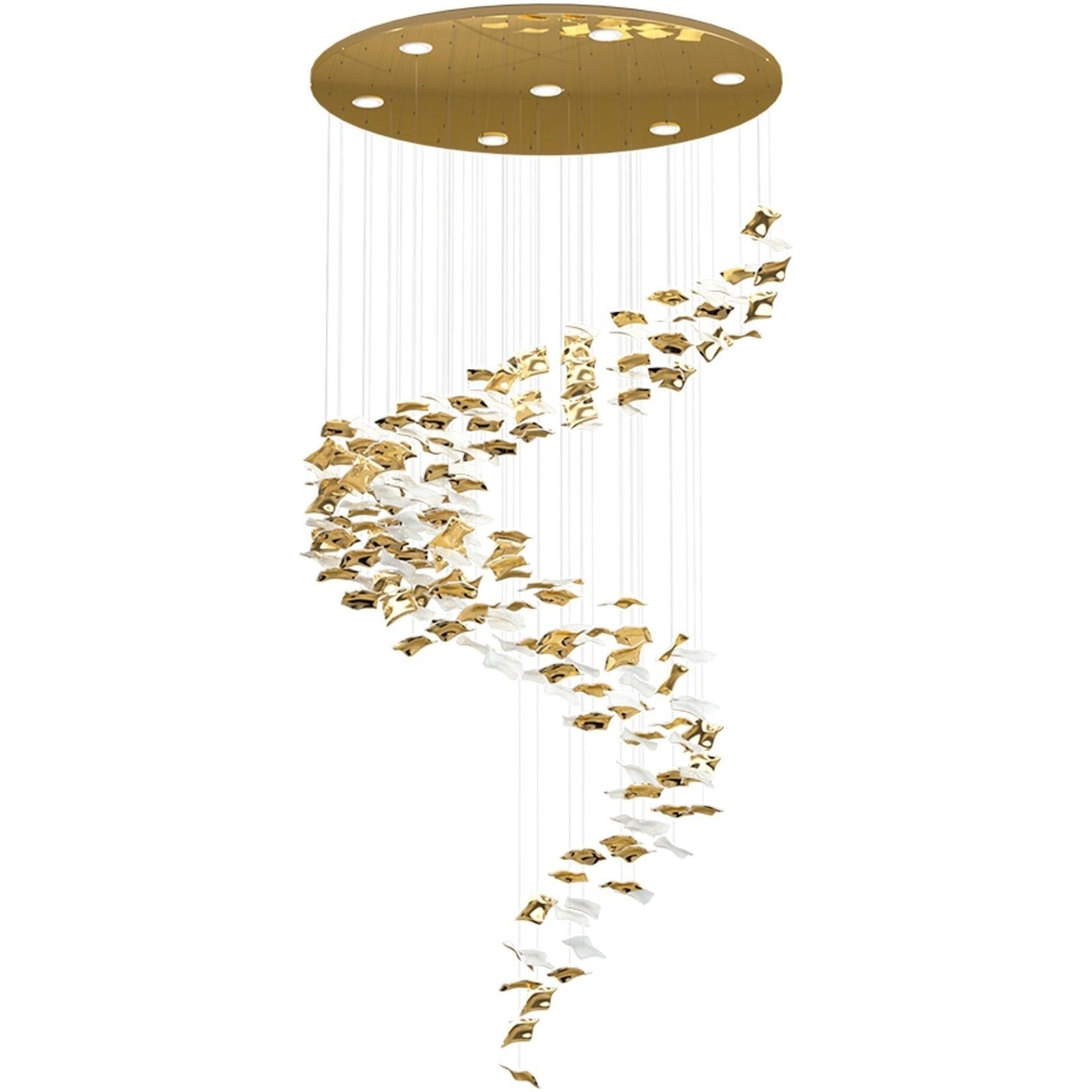 Zephyra Glass Chandelier