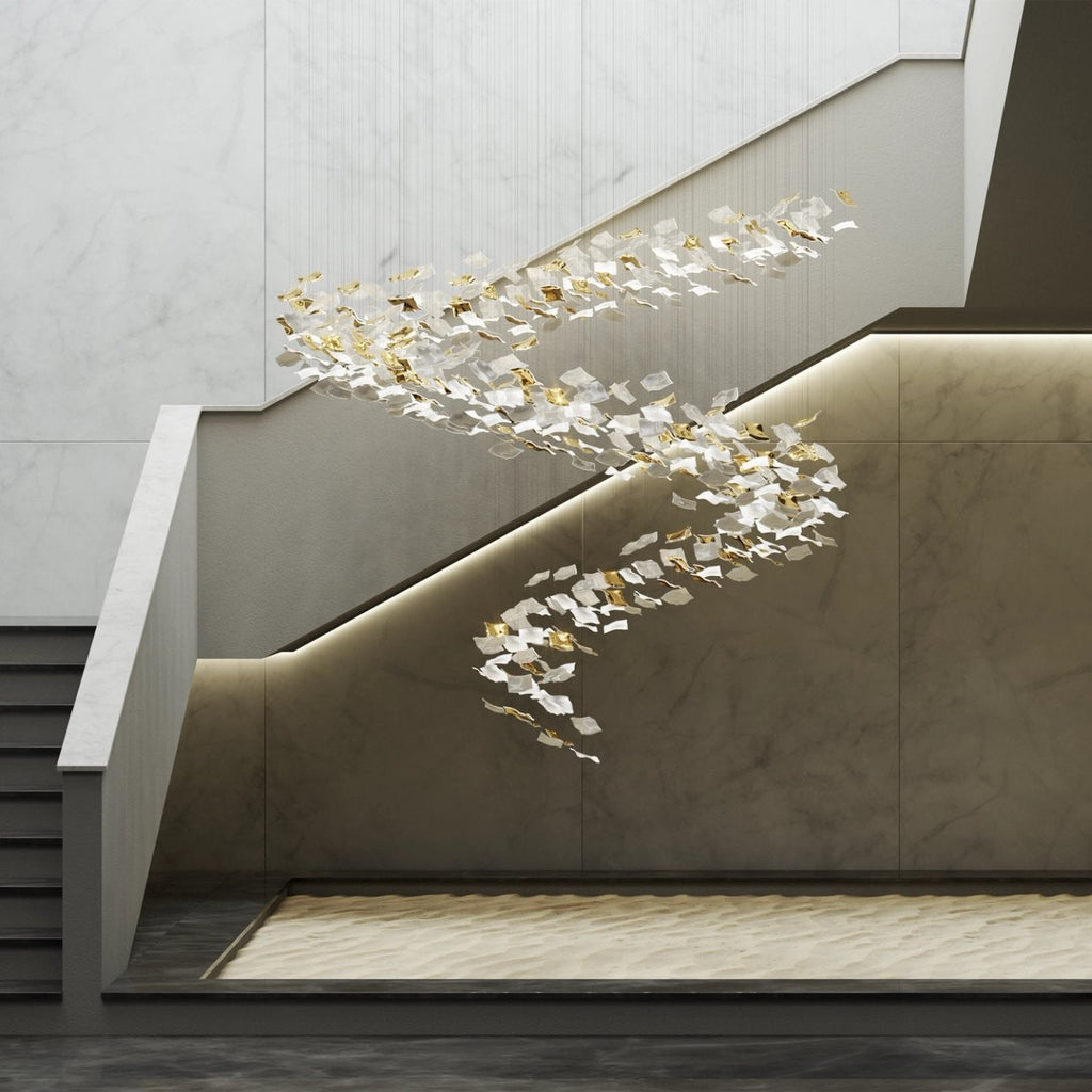 Zephyra Glass Chandelier